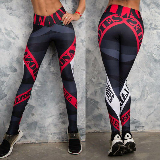 Word Play Printed Leggings