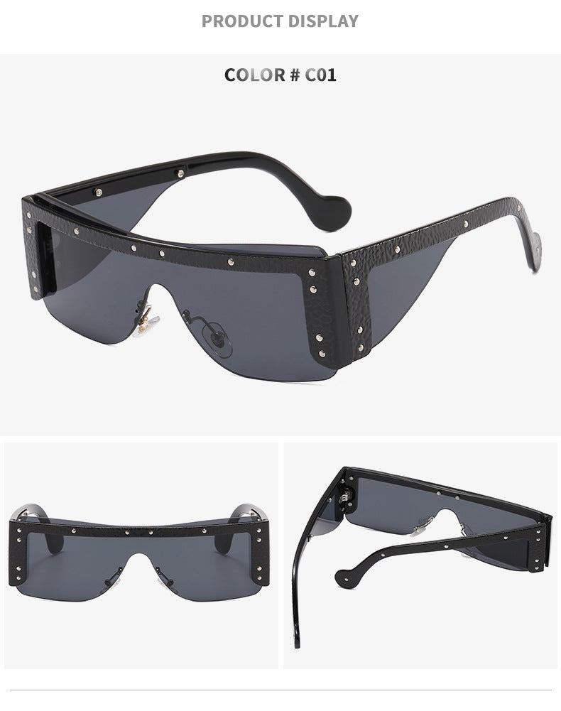 Luxury Square Rimless Sunglasses