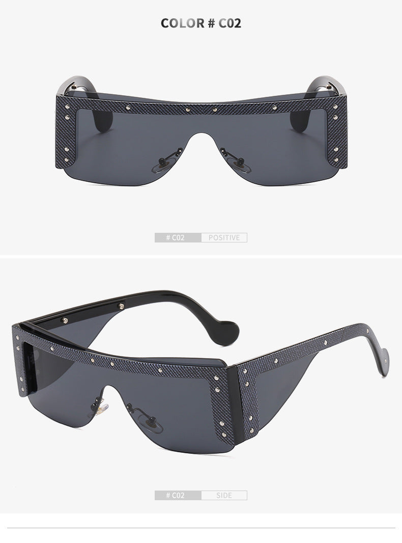 Luxury Square Rimless Sunglasses
