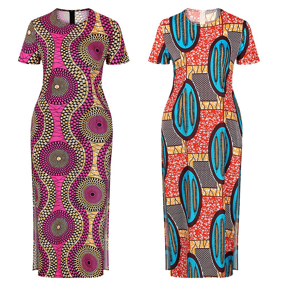 Motherland Drip Print Dresses